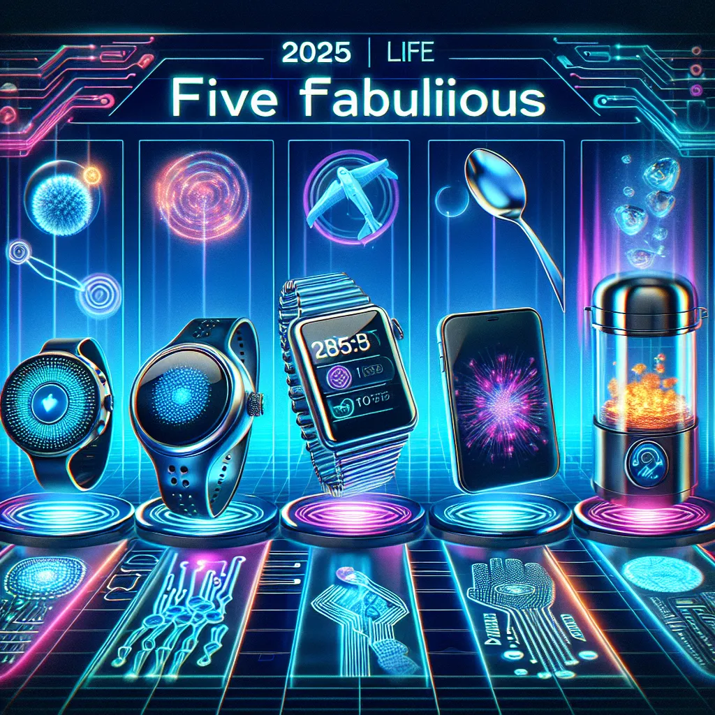 Five Fabulous Gadgets That Will Transform Your 2025 Life