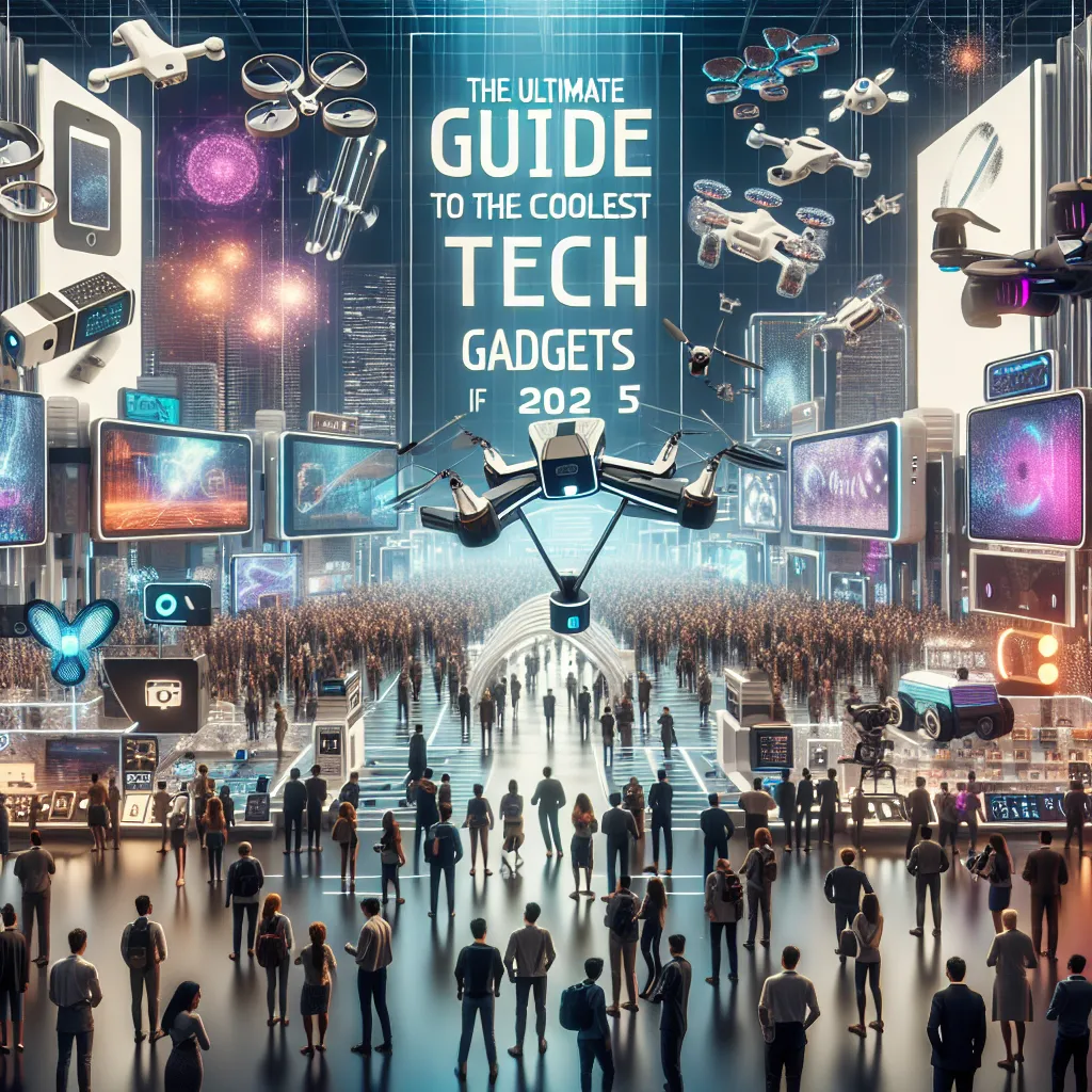 The Ultimate Guide to the Coolest Tech Gadgets of 2025