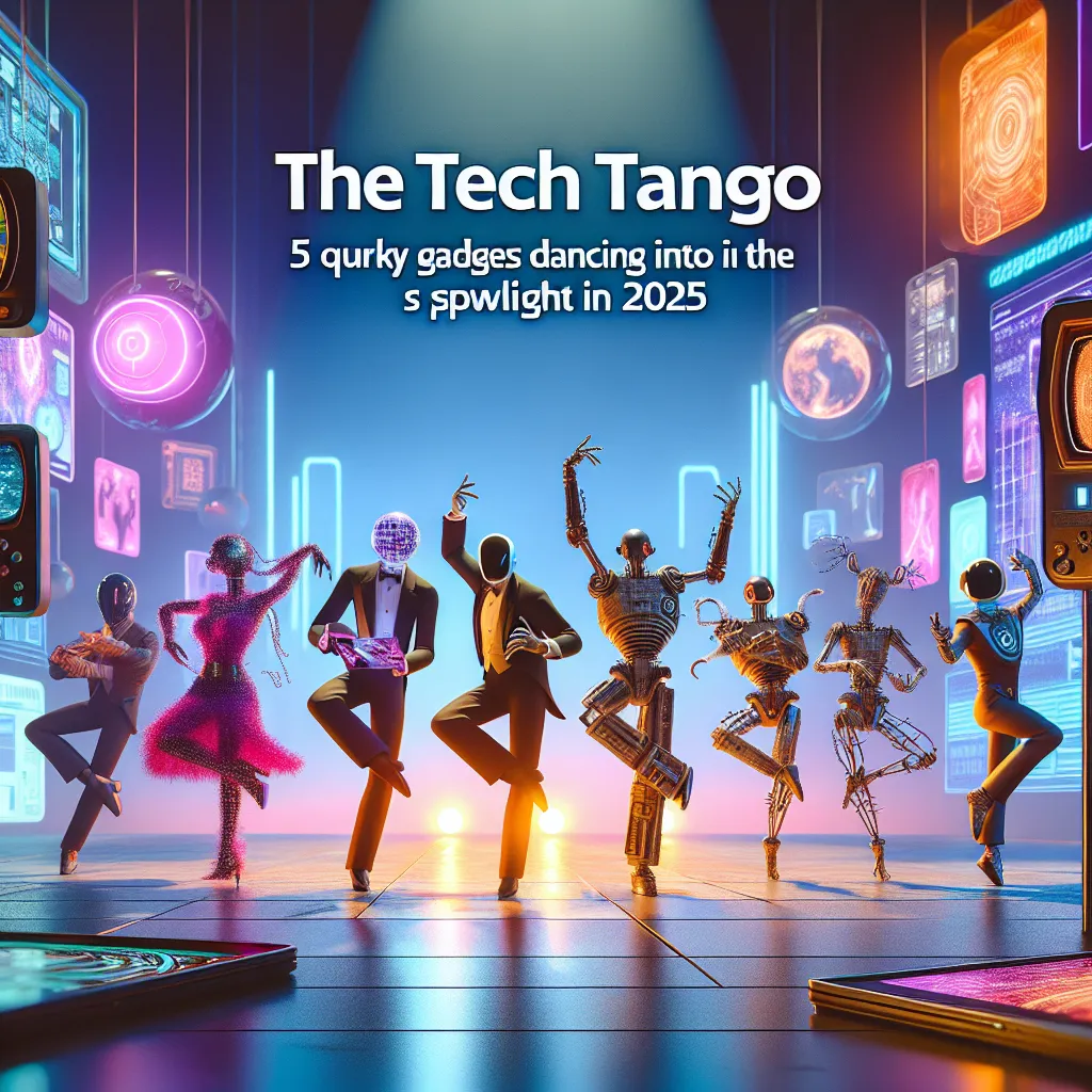The Tech Tango: 5 Quirky Gadgets Dancing into the Spotlight in 2025