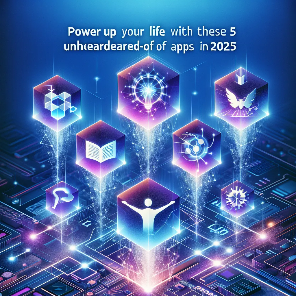 Power Up Your Life with These 5 Unheard-Of Apps in 2025