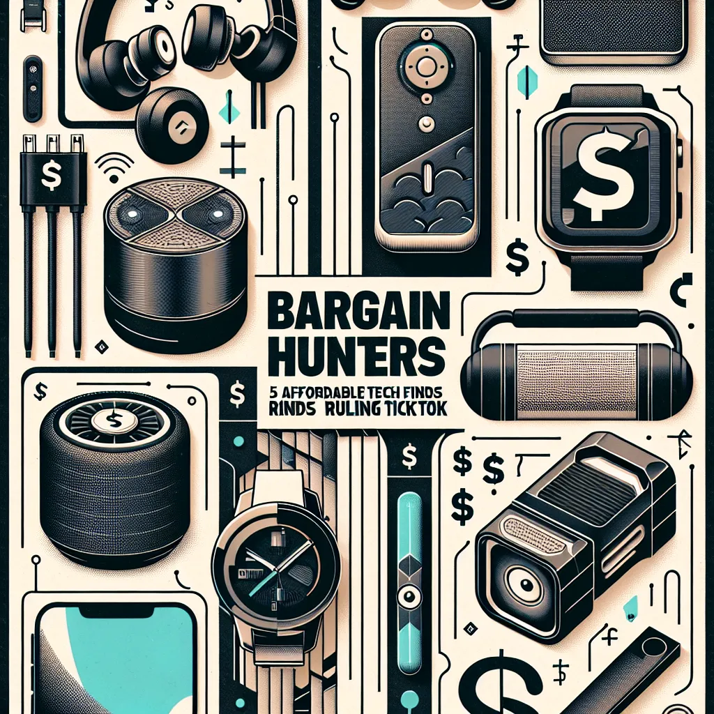 Bargain Hunters Unite: 5 Affordable Tech Finds Ruling TikTok