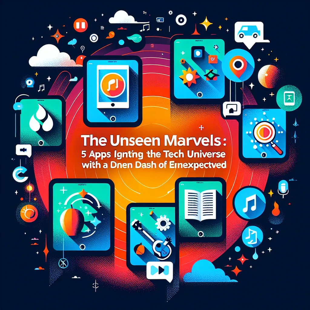 The Unseen Marvels: 5 Apps Igniting the Tech Universe With a Dash of Unexpected