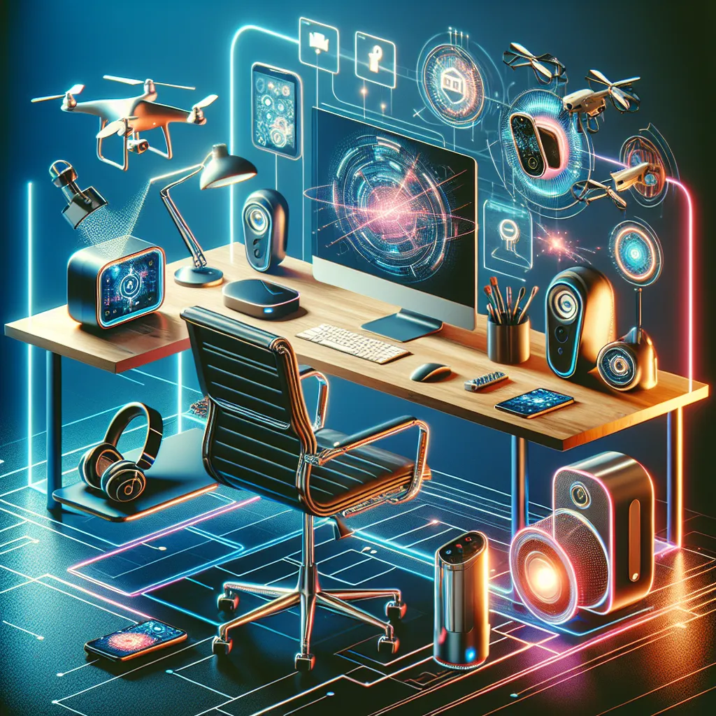 Sprucing Up Your Tech Space with These 5 Trendy Gadgets
