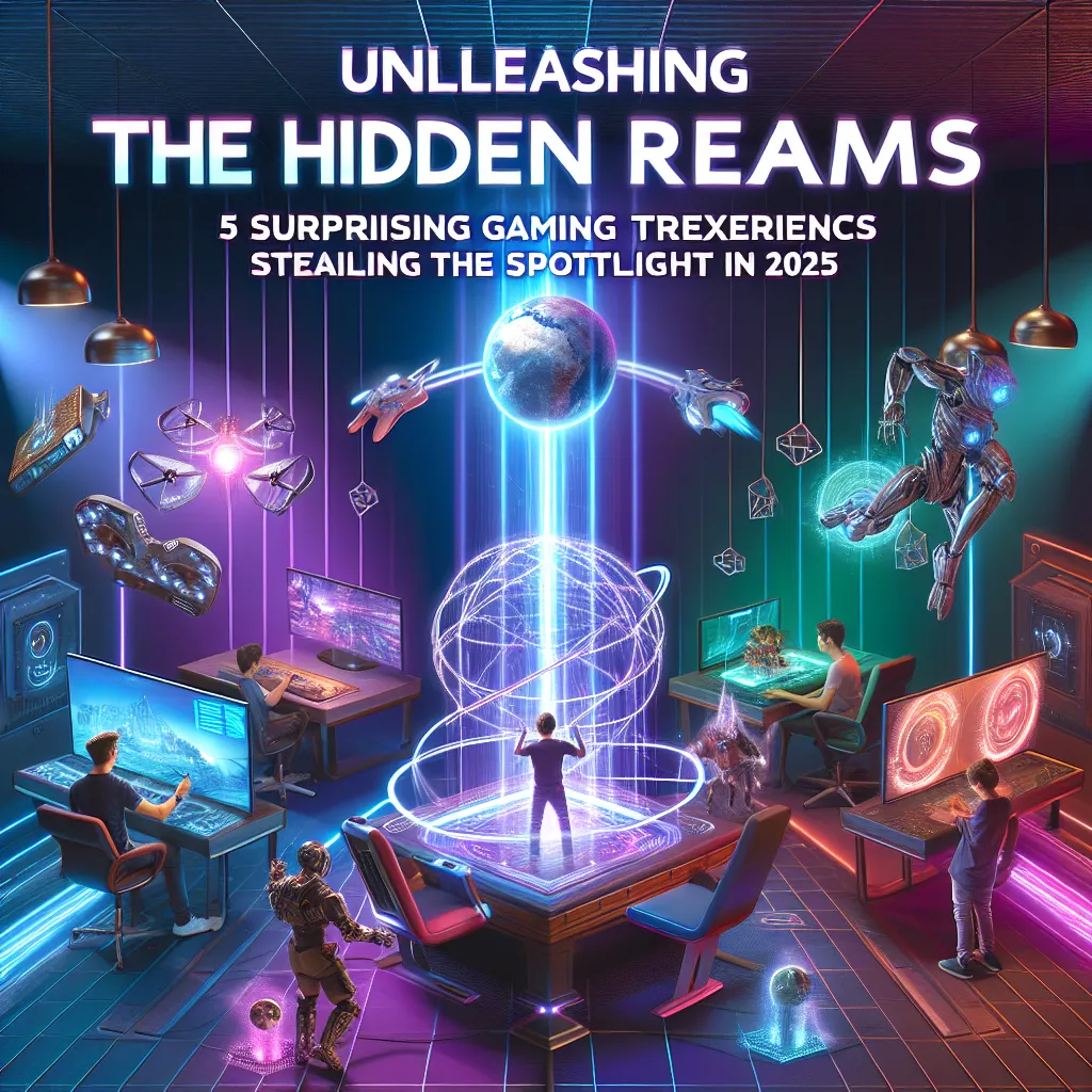 Unleashing the Hidden Realms: 5 Surprising Gaming Trends Stealing the Spotlight in 2025