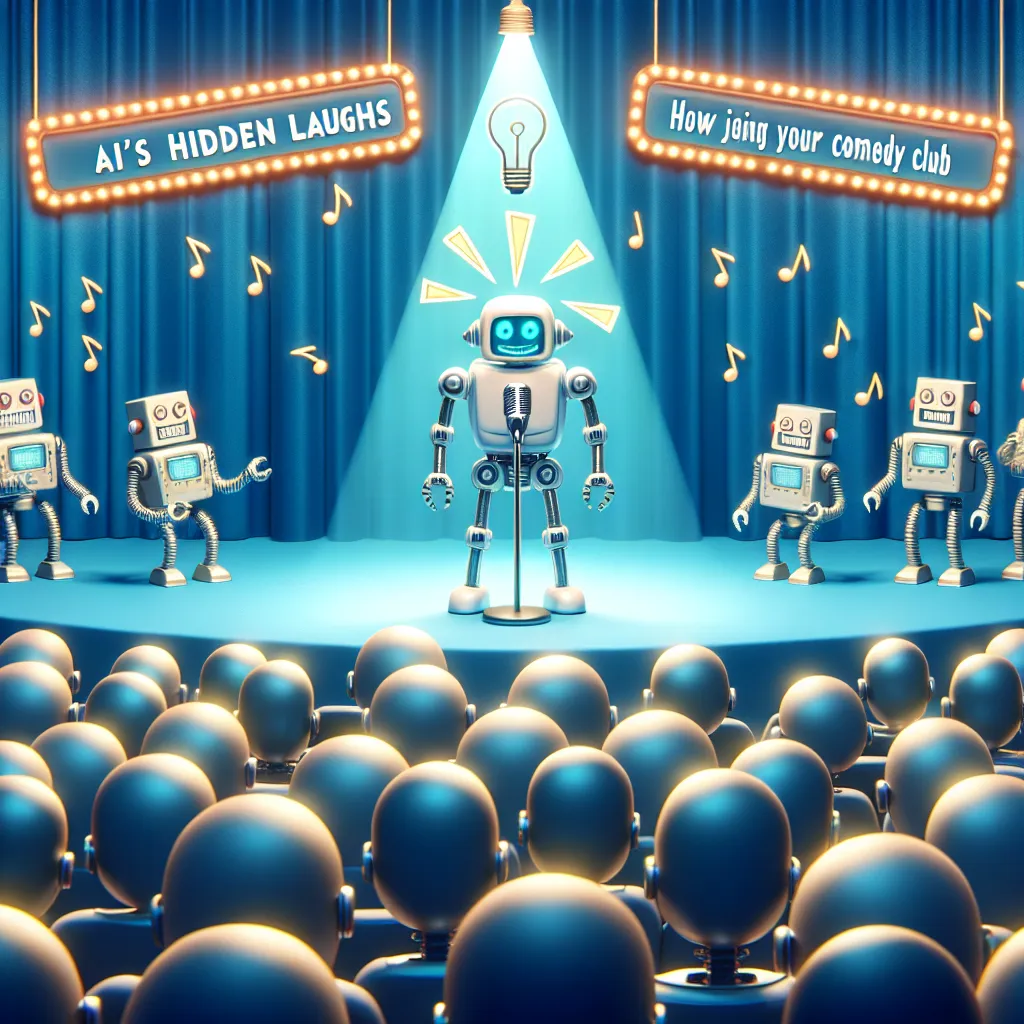 AI's Hidden Laughs: How Tech is Joining Your Comedy Club