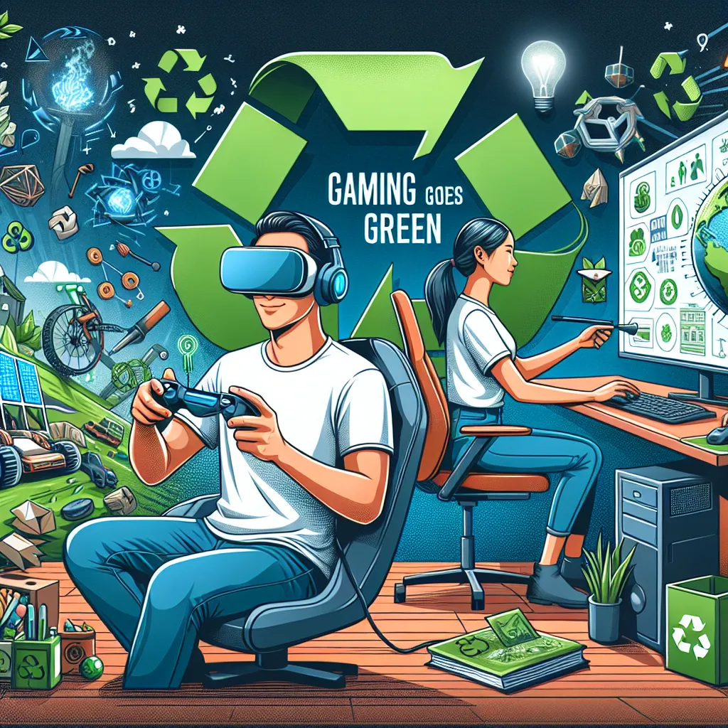 Gaming Goes Green: 5 Eco-Friendly Trends Revolutionizing the Virtual World