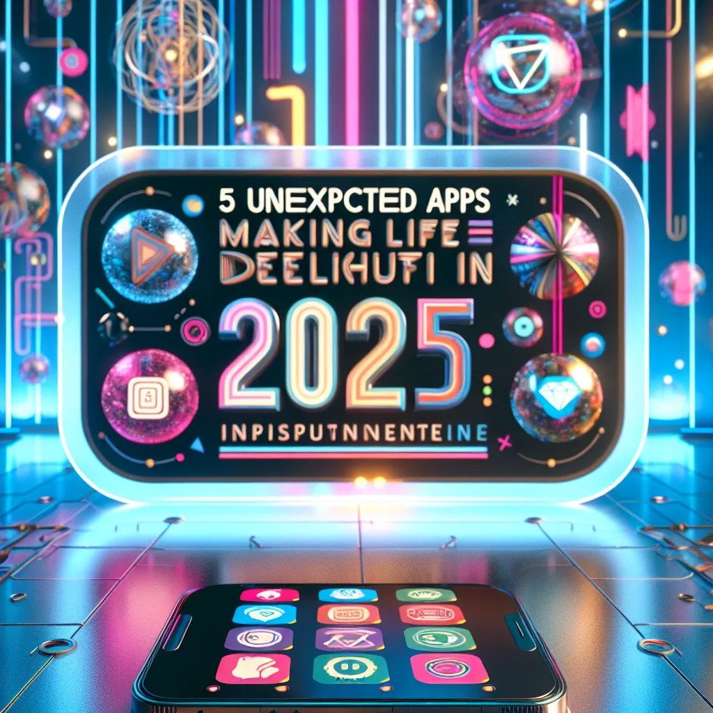 5 Unexpected Apps Making Life More Delightful in 2025