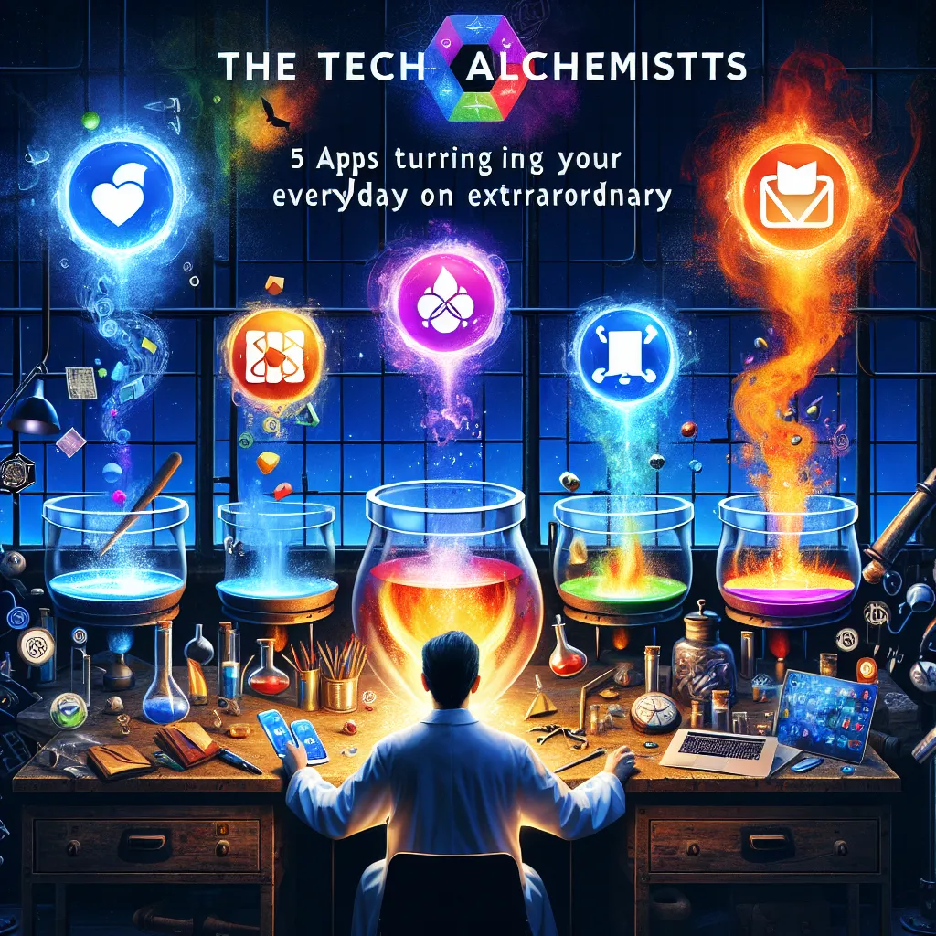 The Tech Alchemists: 5 Apps Turning Your Everyday into Extraordinary