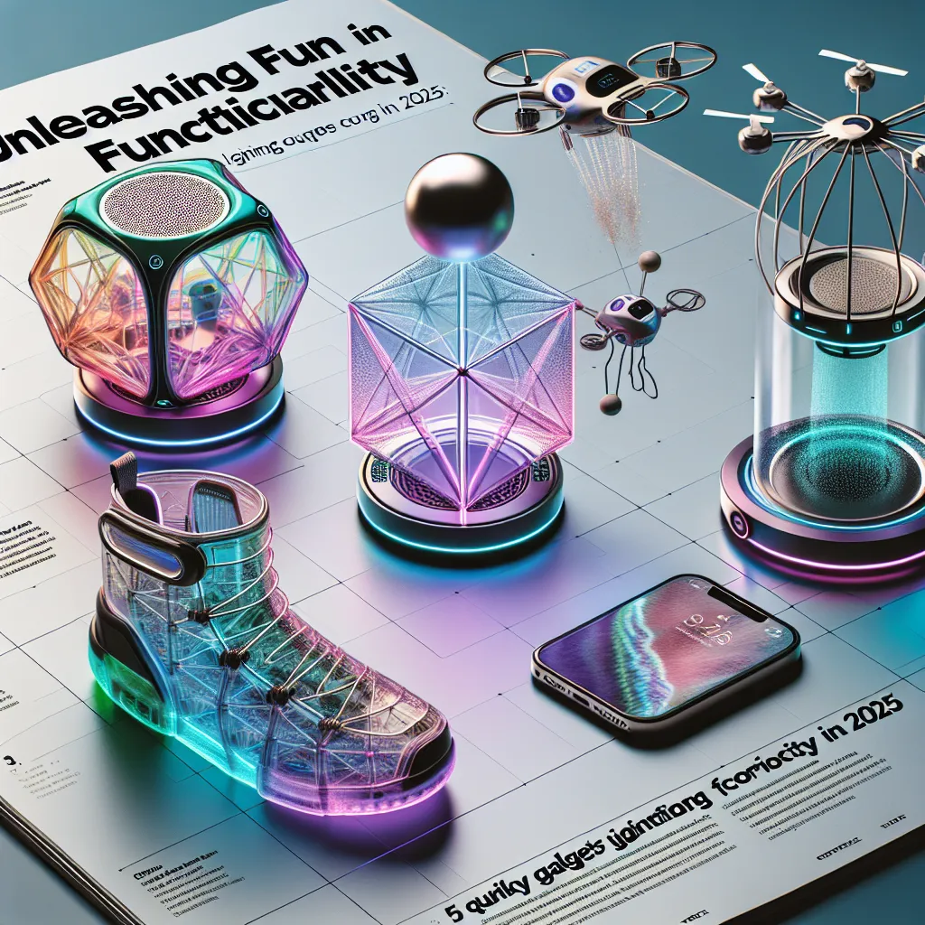 Unleashing Fun in Functionality: 5 Quirky Gadgets Igniting Curiosity in 2025
