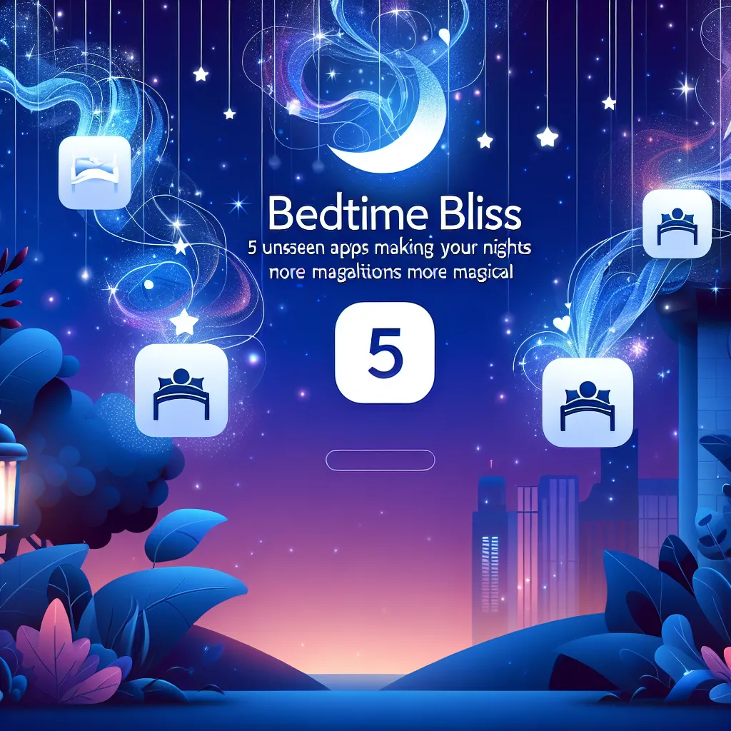 Bedtime Bliss: 5 Unseen Apps Making Your Nights More Magical