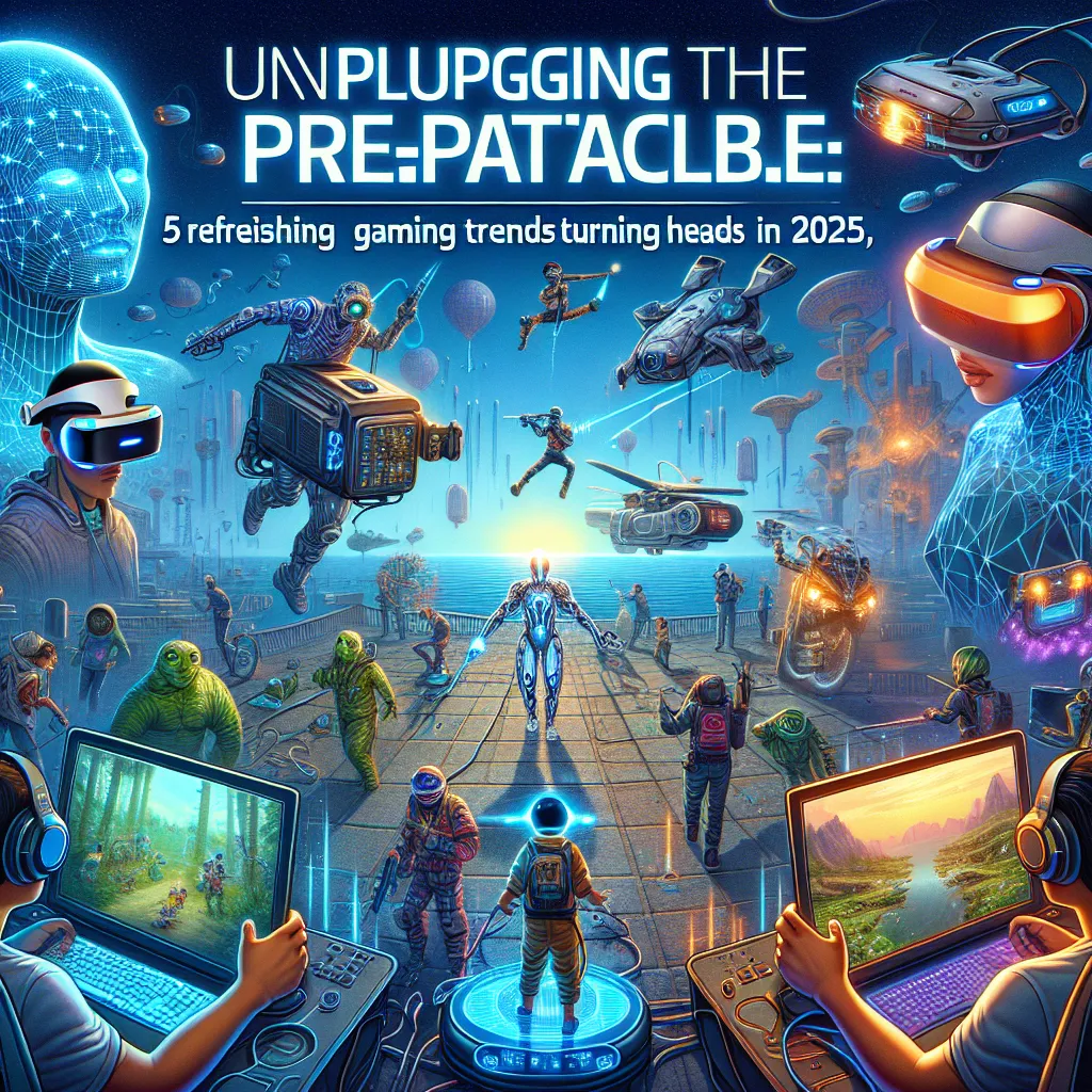 Unplugging the Predictable: 5 Refreshing Gaming Trends Turning Heads in 2025