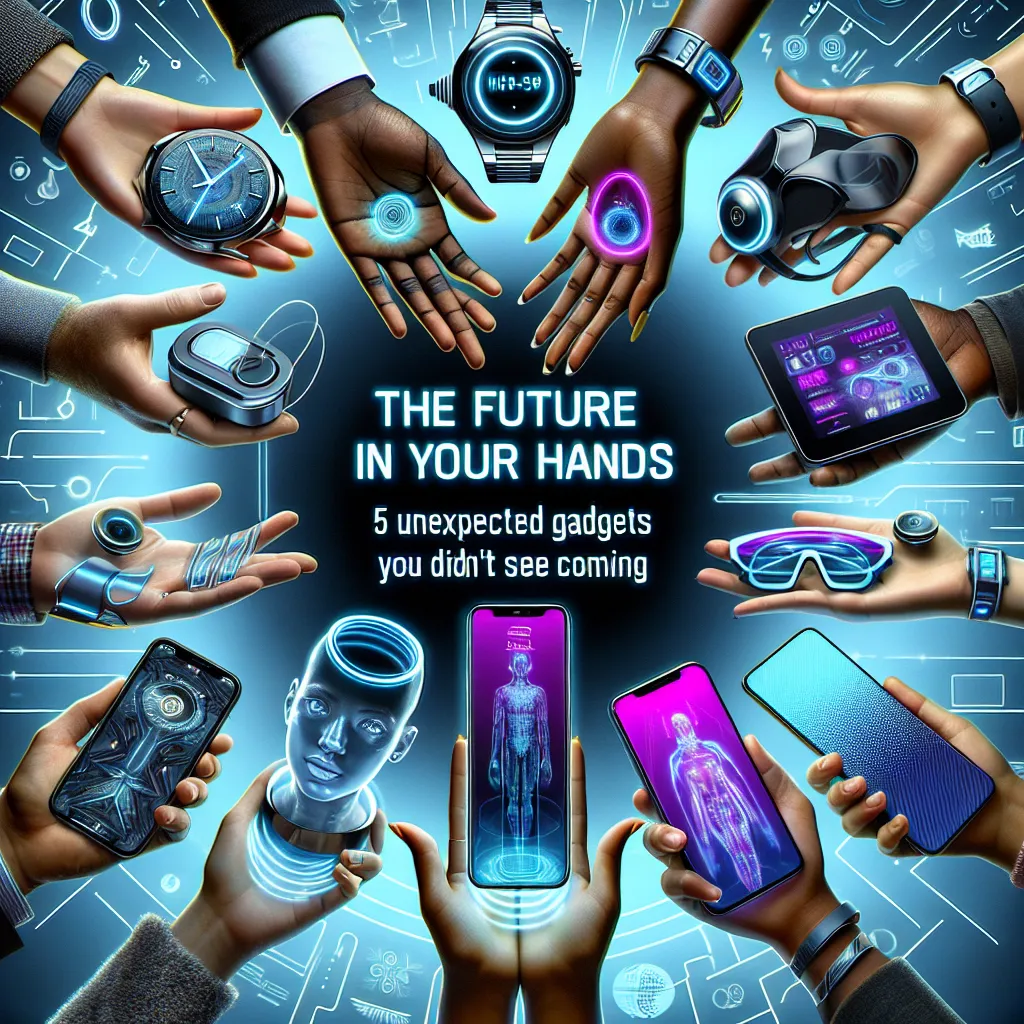 The Future in Your Hands: 5 Unexpected Gadgets You Didn't See Coming