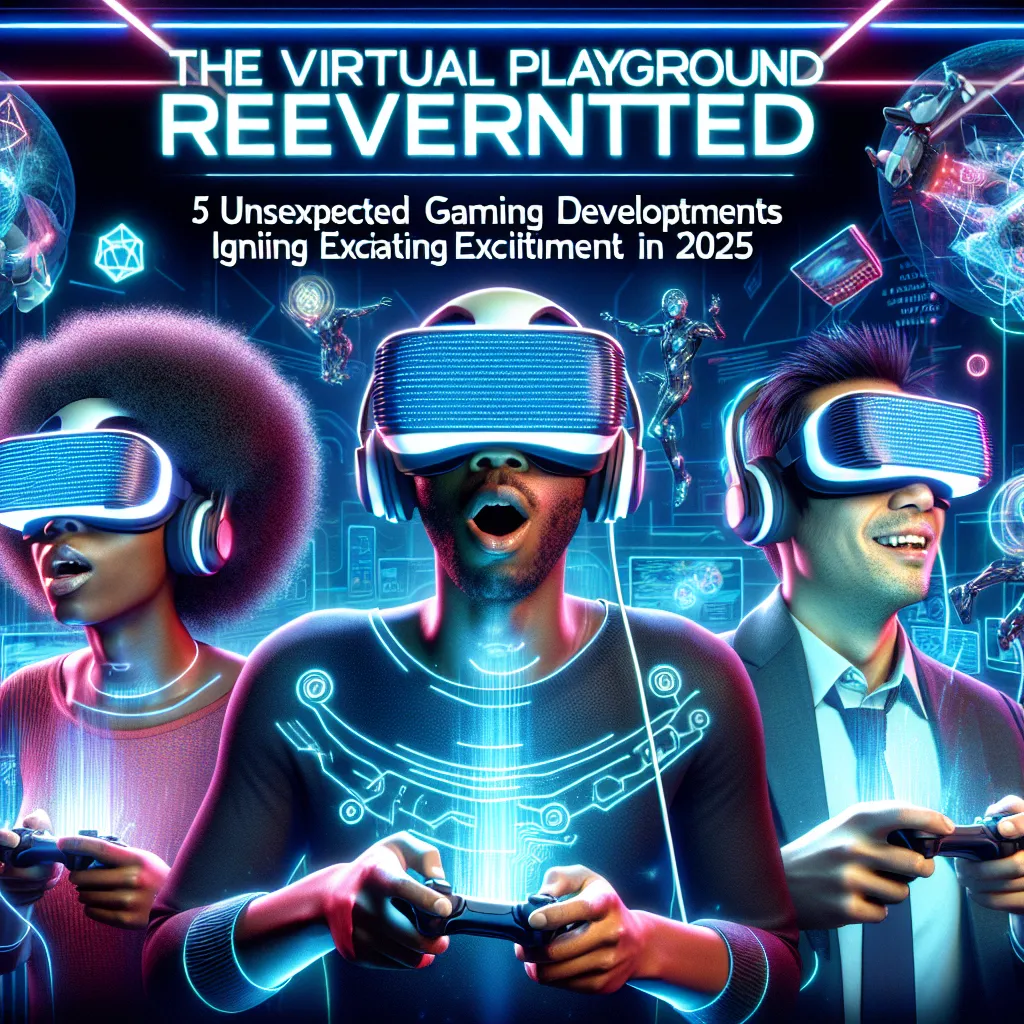 The Virtual Playground Reinvented: 5 Unexpected Gaming Developments Igniting Excitement in 2025