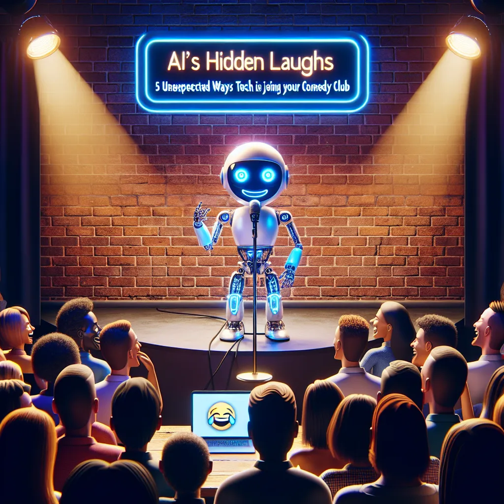 AI's Hidden Laughs: 5 Unexpected Ways Tech Is Joining Your Comedy Club