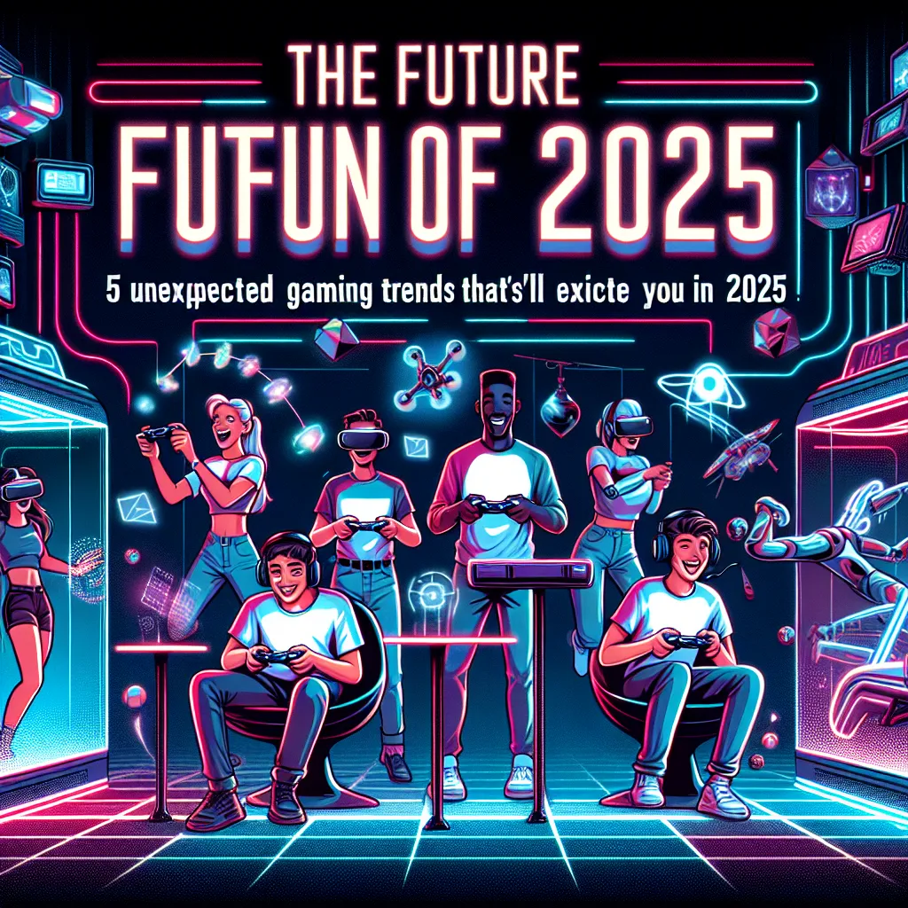 The Future of Fun: 5 Unexpected Gaming Trends That'll Excite You in 2025