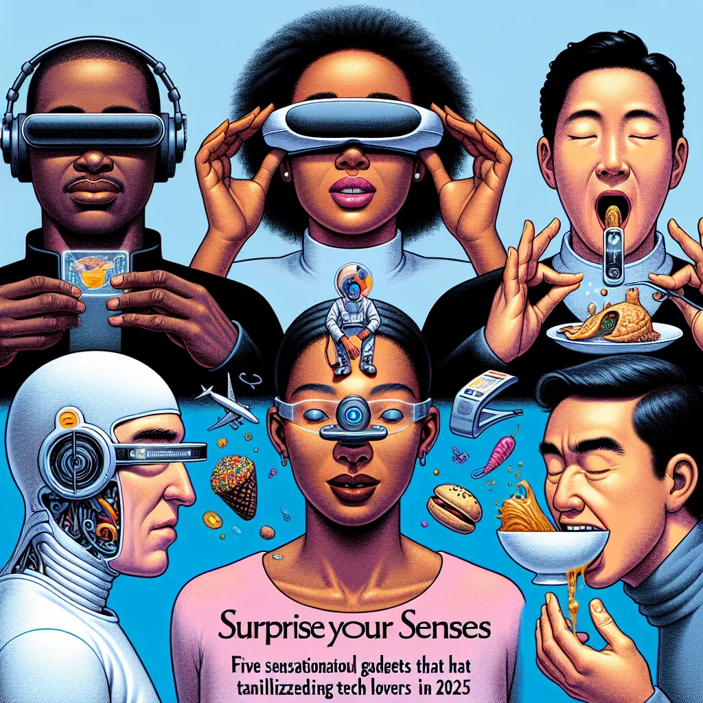Surprise Your Senses: Five Sensational Gadgets That Are Tantalizing Tech Lovers in 2025