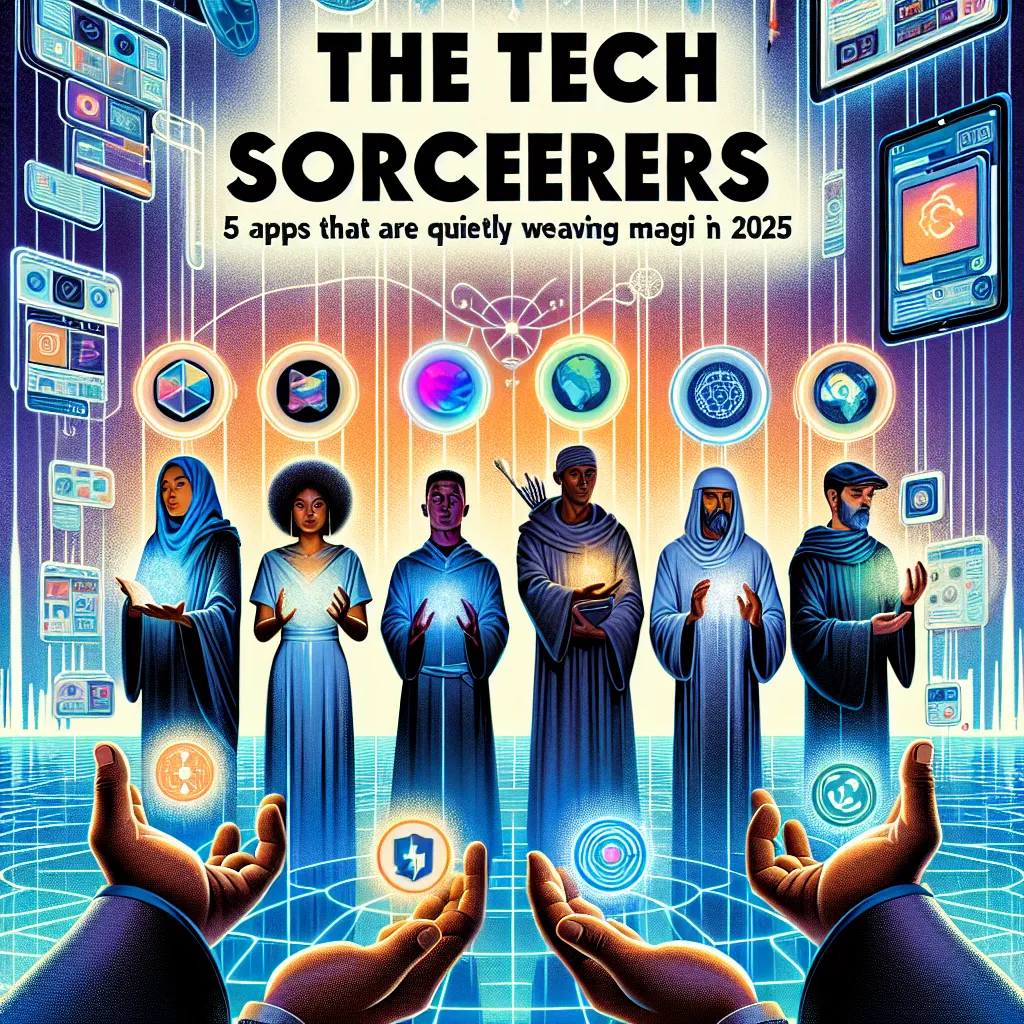 The Tech Sorcerers: 5 Apps That Are Quietly Weaving Magic in 2025