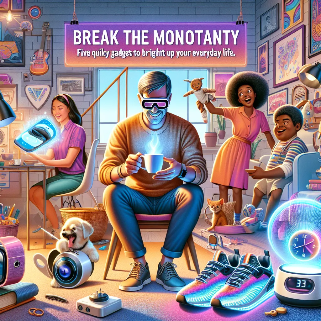 Break the Monotony: Five Quirky Gadgets to Brighten Up Your Everyday Life