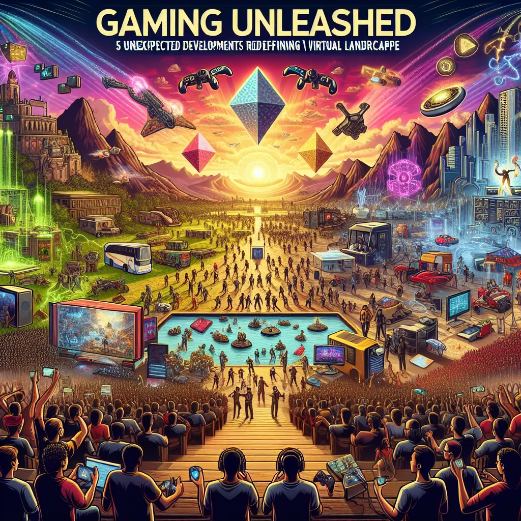 Gaming Unleashed: 5 Unexpected Developments Redefining the Virtual Landscape