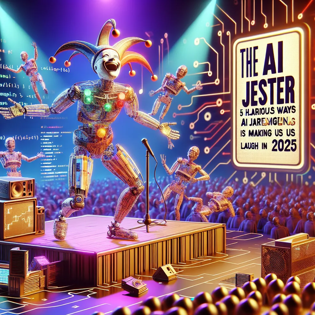 The AI Jester: 5 Hilarious Ways AI is Making Us Laugh in 2025