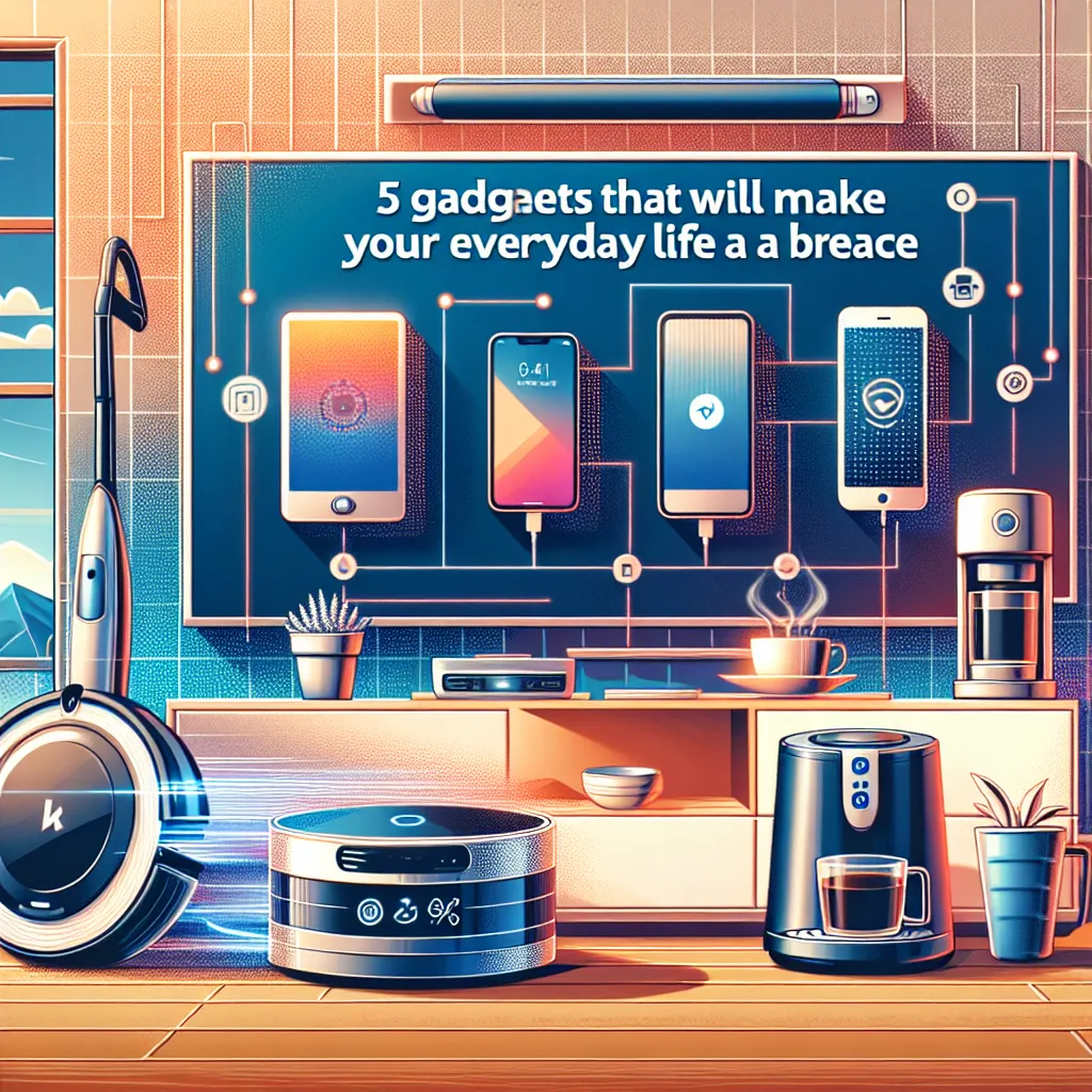 5 Gadgets That Will Make Your Everyday Life A Breeze
