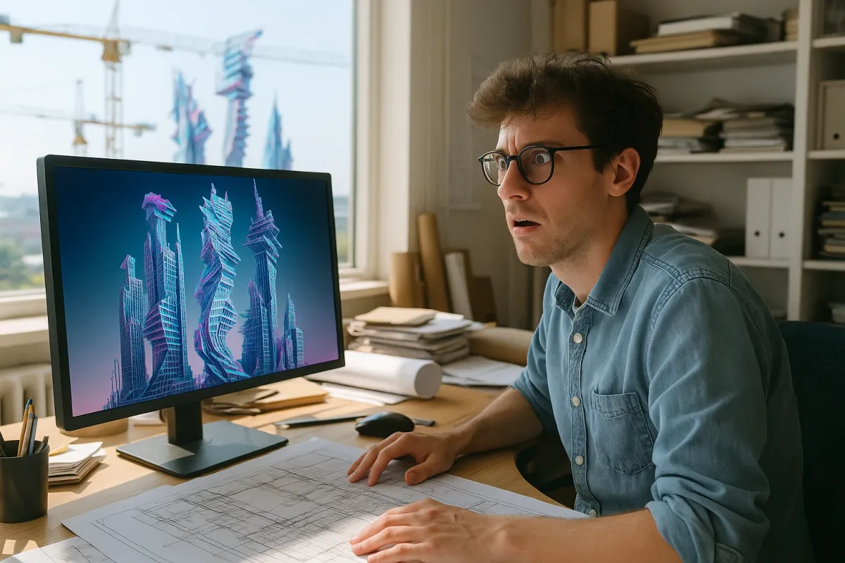 “AI-Generated Buildings” Are Blowing Up Online — But The Joke’s On Us