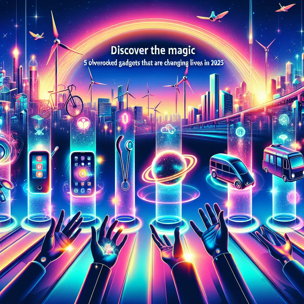 Discover the Magic: 5 Overlooked Gadgets That Are Changing Lives in 2025