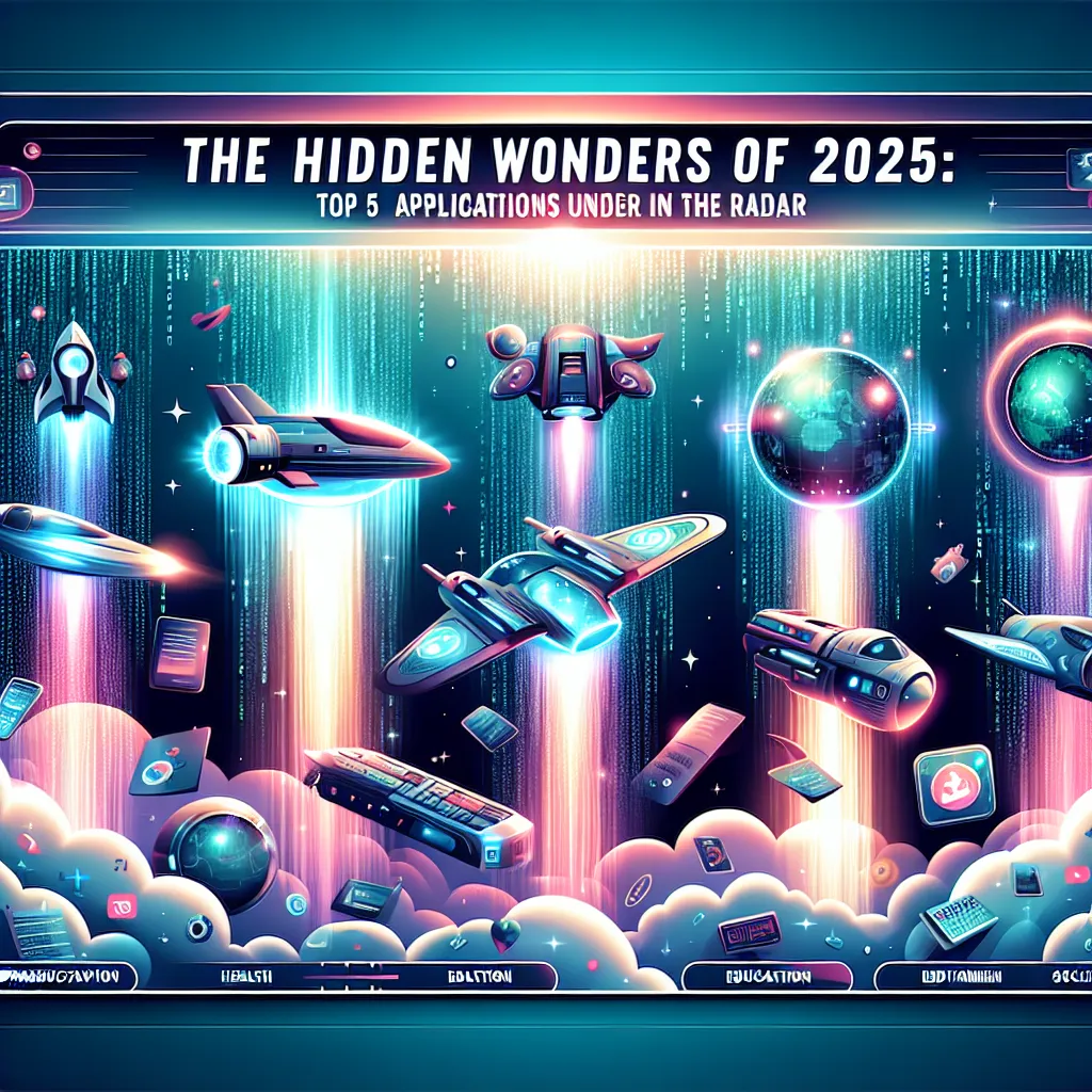 The Hidden Wonders of 2025: Top 5 Applications Flying Under the Radar