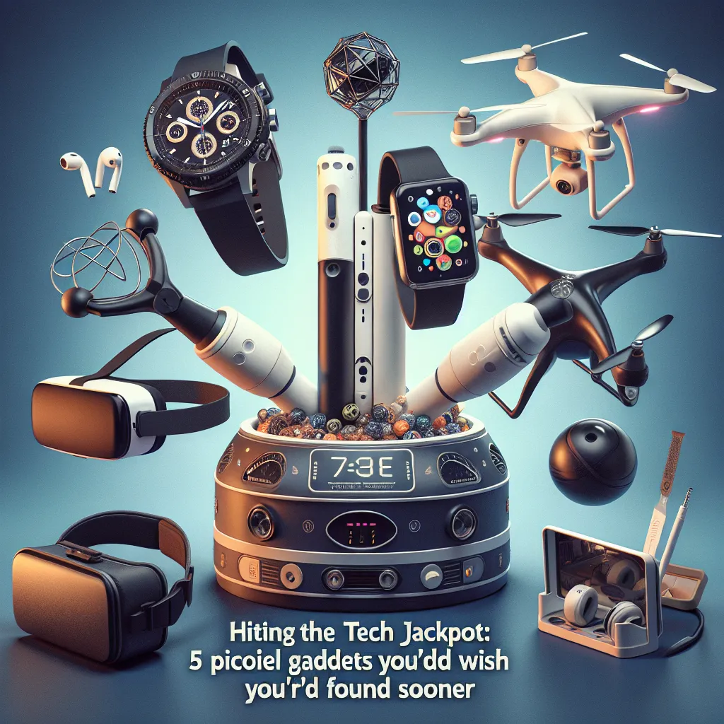 Hitting the Tech Jackpot: 5 Peculiar Gadgets You'd Wish You'd Found Sooner