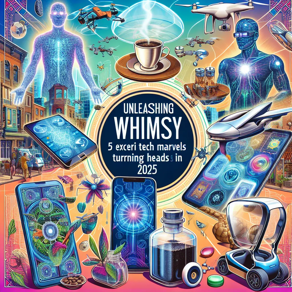 Unleashing the Whimsy: 5 Eccentric Tech Marvels Turning Heads in 2025