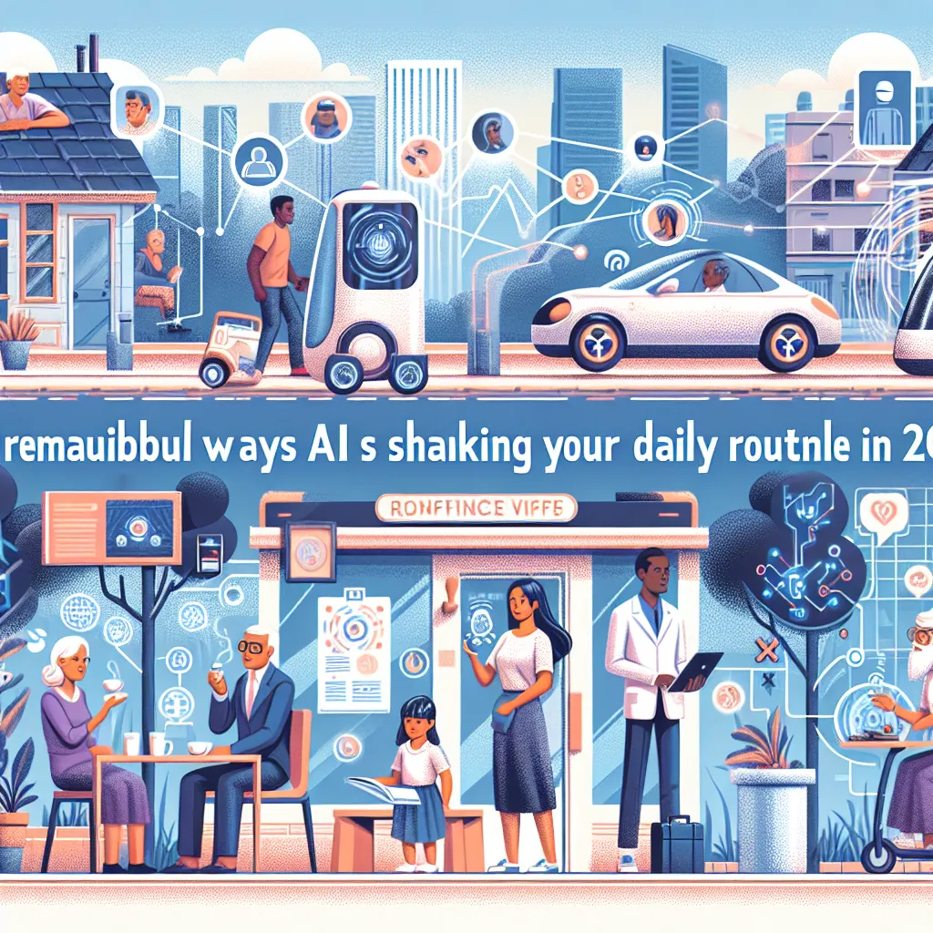 5 Remarkable Ways AI is Shaking Up Your Daily Routine in 2025