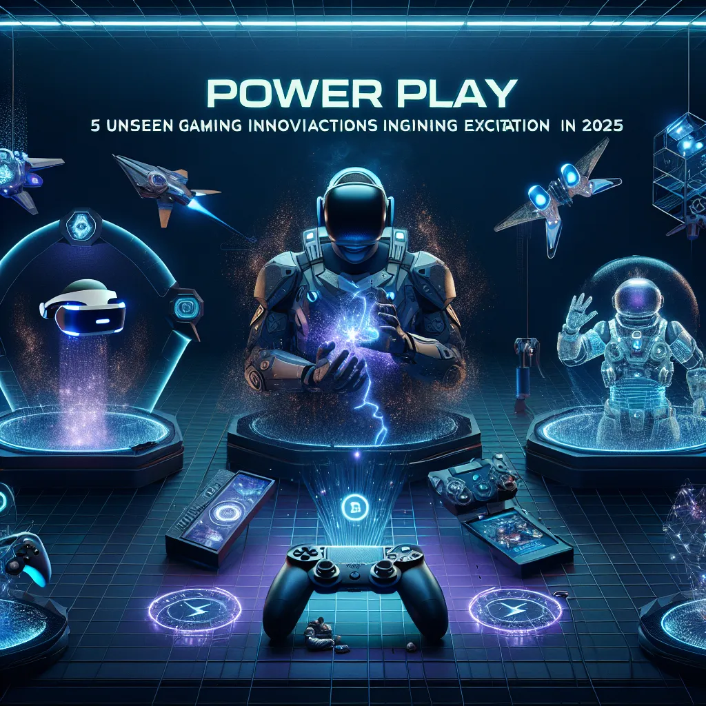 Power Play: 5 Unseen Gaming Innovations Igniting Excitement in 2025
