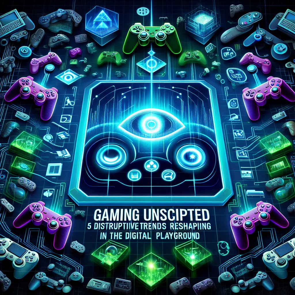 Gaming Unscripted: 5 Disruptive Trends Reshaping the Digital Playground