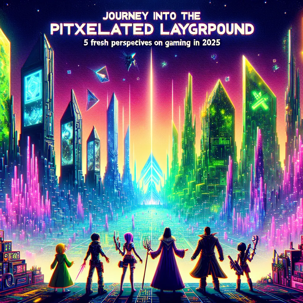 Journey into The Pixelated Playground: 5 Fresh Perspectives on Gaming in 2025