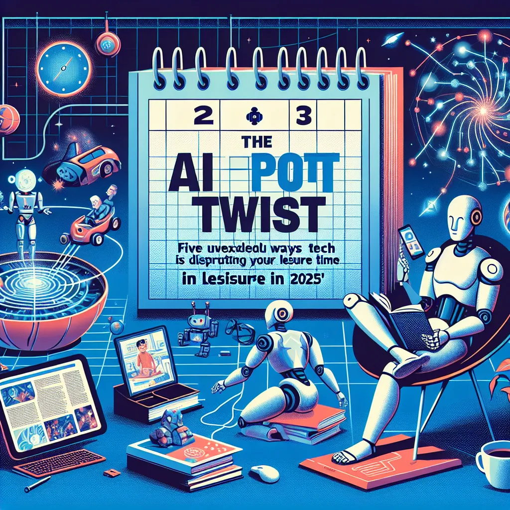 The AI Plot Twist: 5 Unforeseen Ways Tech is Disrupting Your Leisure Time in 2025