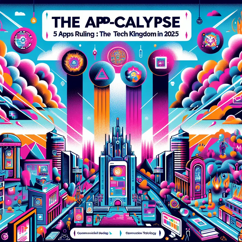 The App-ocalypse: 5 Apps Ruling the Tech Kingdom in 2025