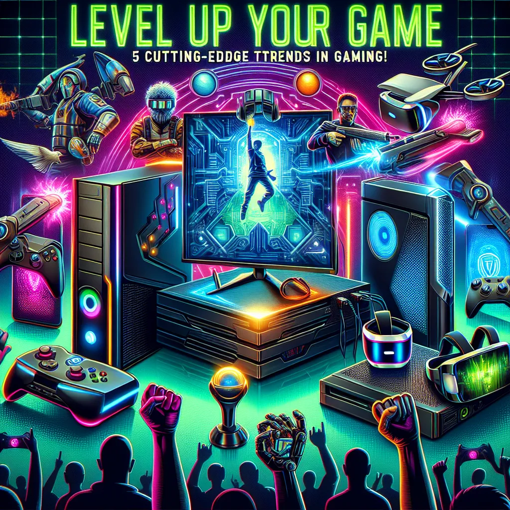 Level Up Your Game: 5 Cutting-Edge Trends in Gaming!
