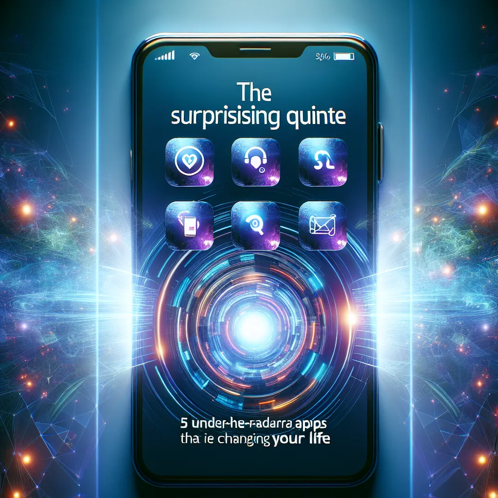 The Surprising Quintet: 5 Under-the-Radar Apps That Are Changing Your 2025 Life