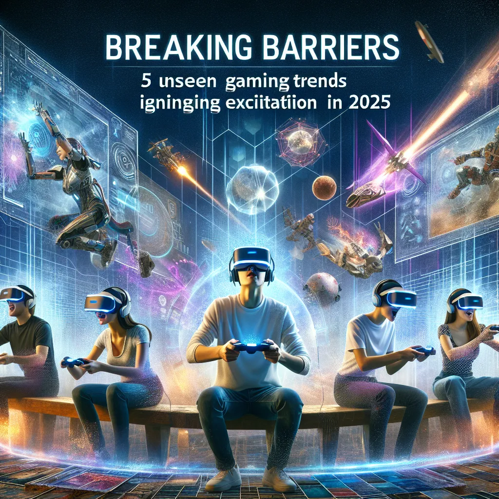 Breaking Barriers: 5 Unseen Gaming Trends Igniting Excitement in 2025