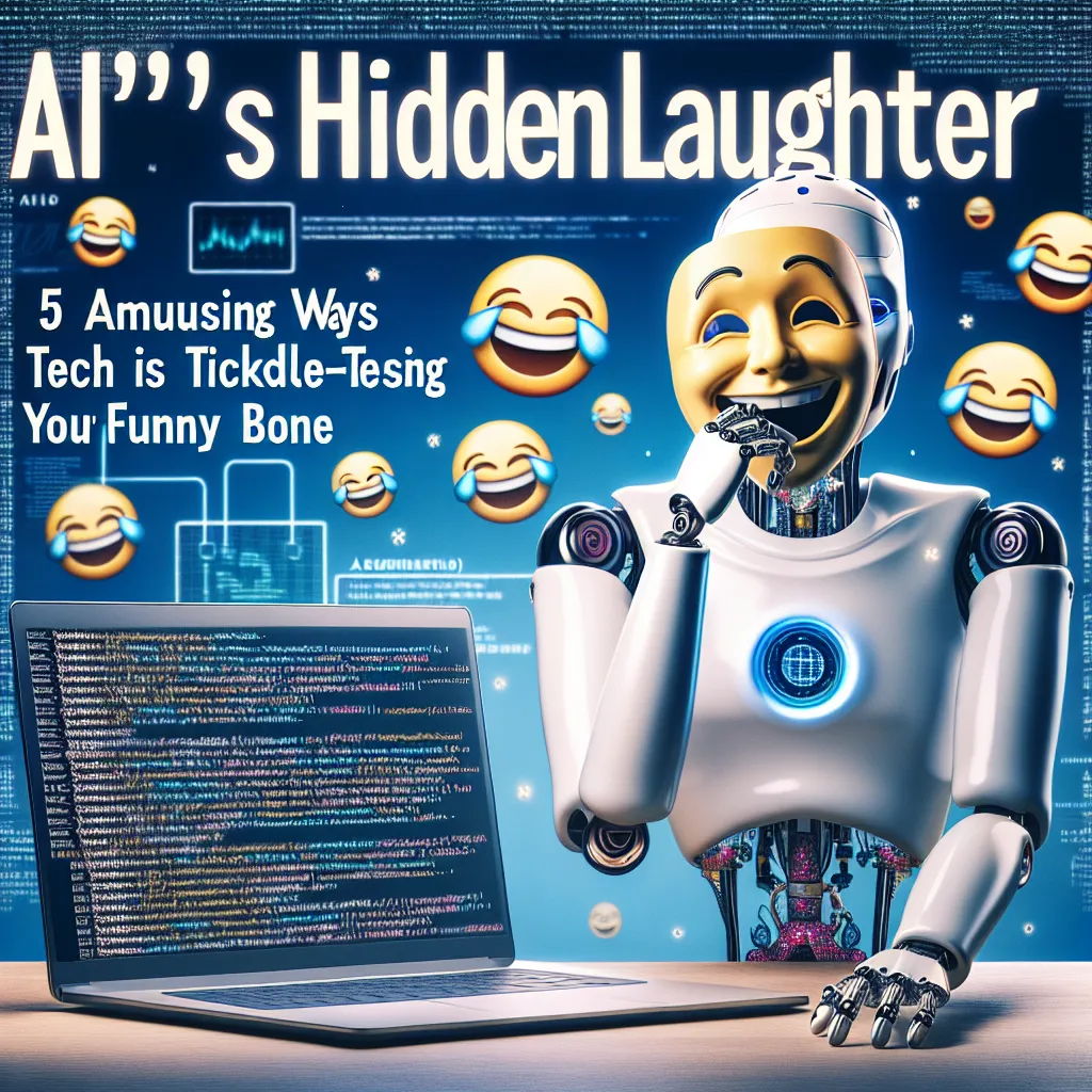 AI's Hidden Laughter: 5 Amusing Ways Tech is Tickle-Teasing Your Funny Bone