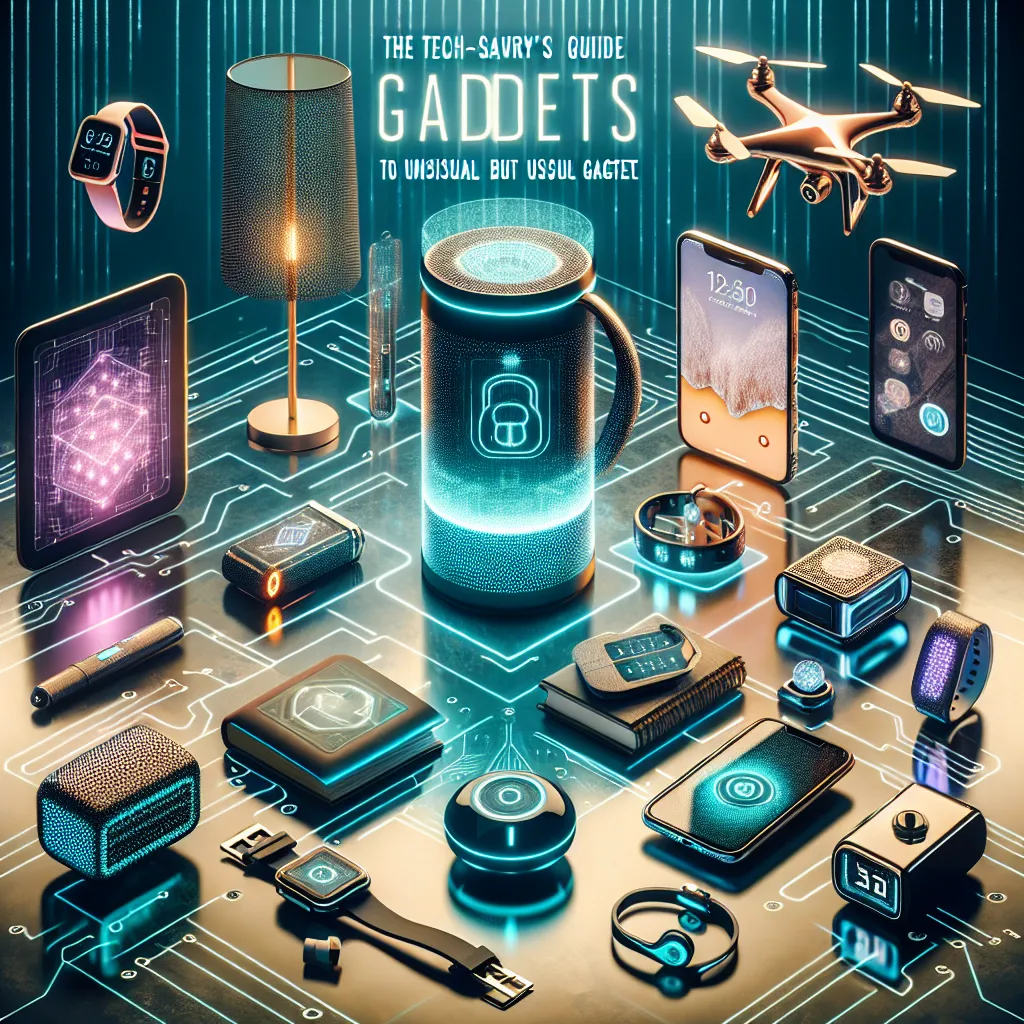 The Tech-Savvy's Guide to Unusual But Useful Gadgets