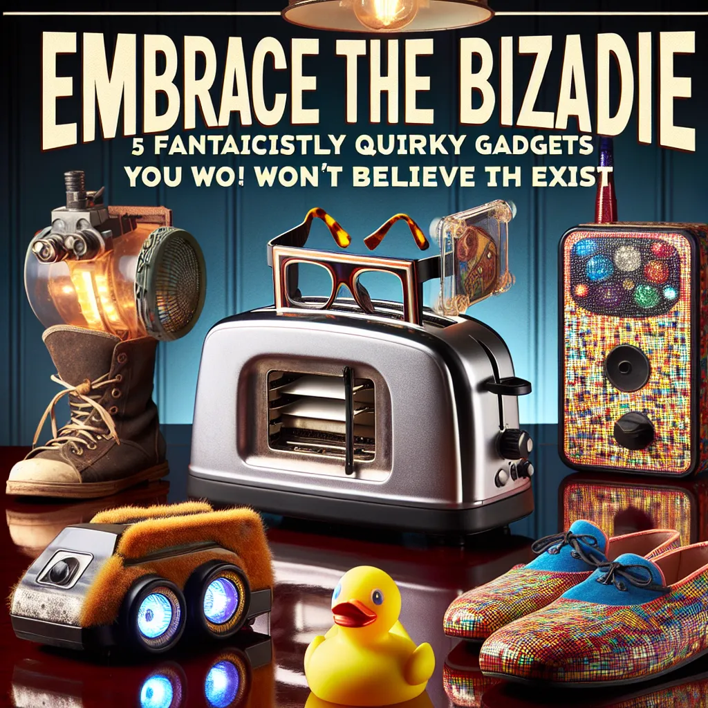 Embrace the Bizarre: 5 Fantastically Quirky Gadgets You Won't Believe Exist