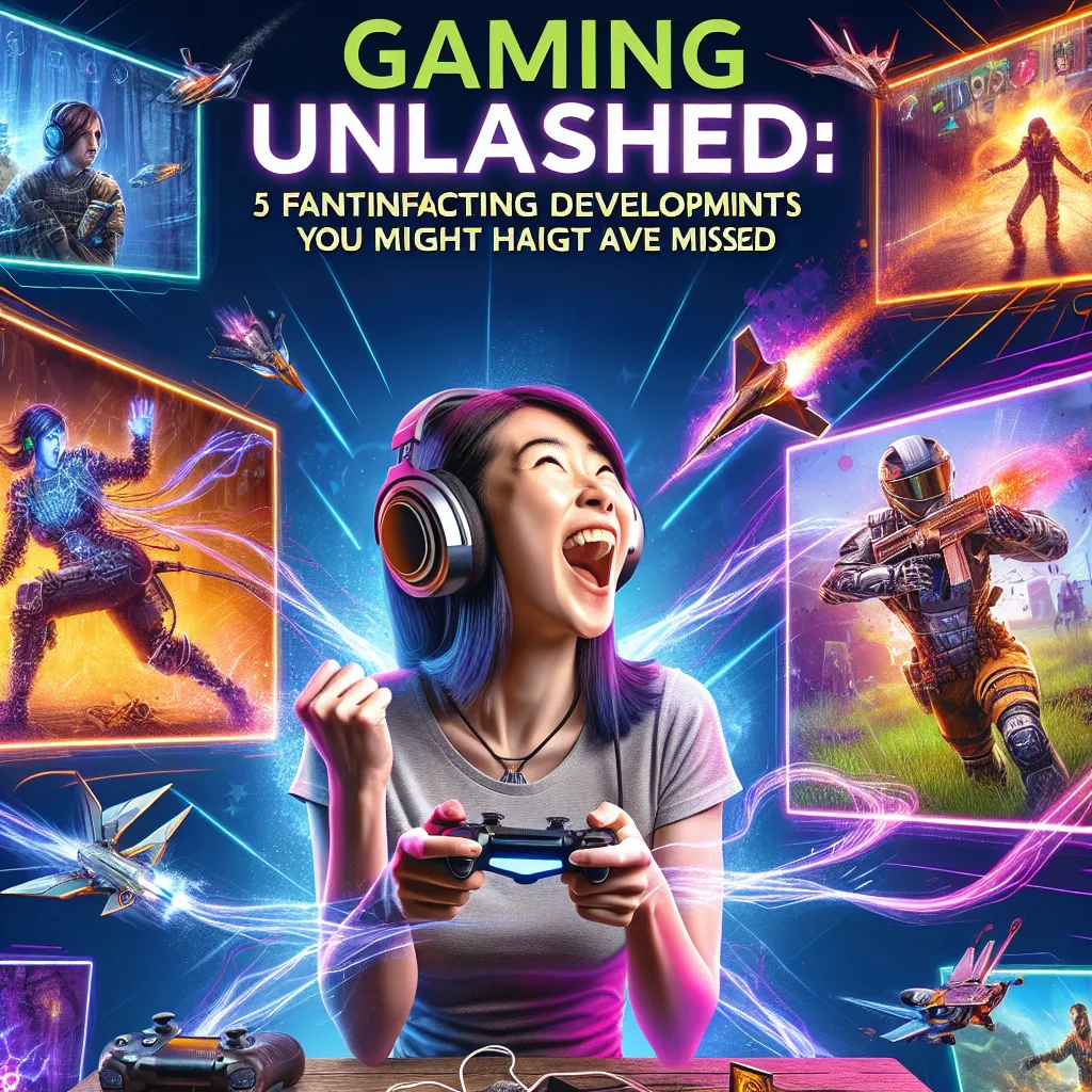 Gaming Unleashed: 5 Fascinating Developments You Might Have Missed