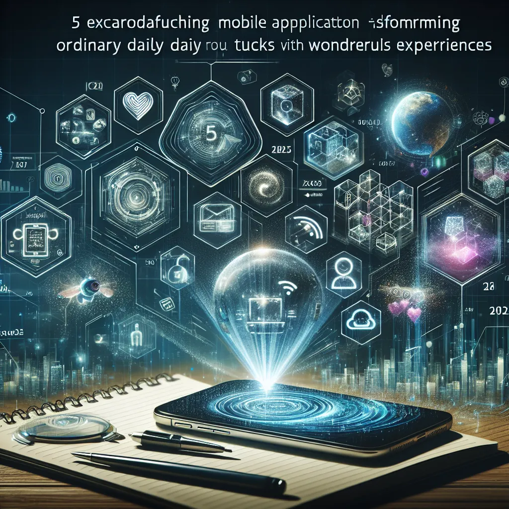 5 Astonishing Apps That Are Making Everyday Magic in 2025
