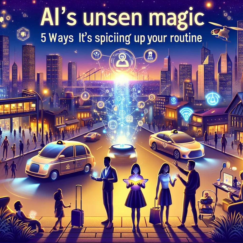 AI’s Unseen Magic: 5 Ways It’s Spicing Up Your Routine