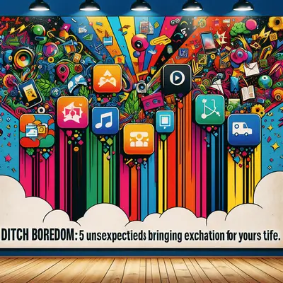 Ditch Boredom: 5 Unexpected Apps Bringing Excitement to Your Tech Life