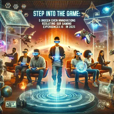Step into the Game: 5 Unseen Innovations Revolutionizing Our Gaming Experiences in 2025