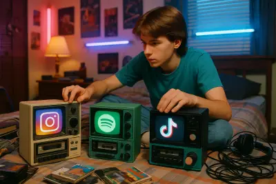 Retro Tech Dreams Are Real: Artist Turns Your Favorite Apps Into 80s Gadgets