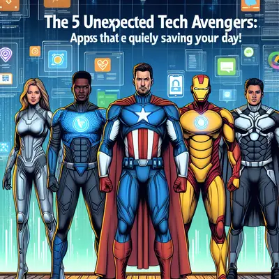 The 5 Unexpected Tech Avengers: Apps That Are Quietly Saving Your Day!