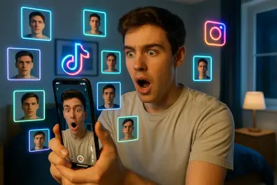 TikTok Doppelgänger Hunt: How Face-Matching Apps Got Freakishly Good